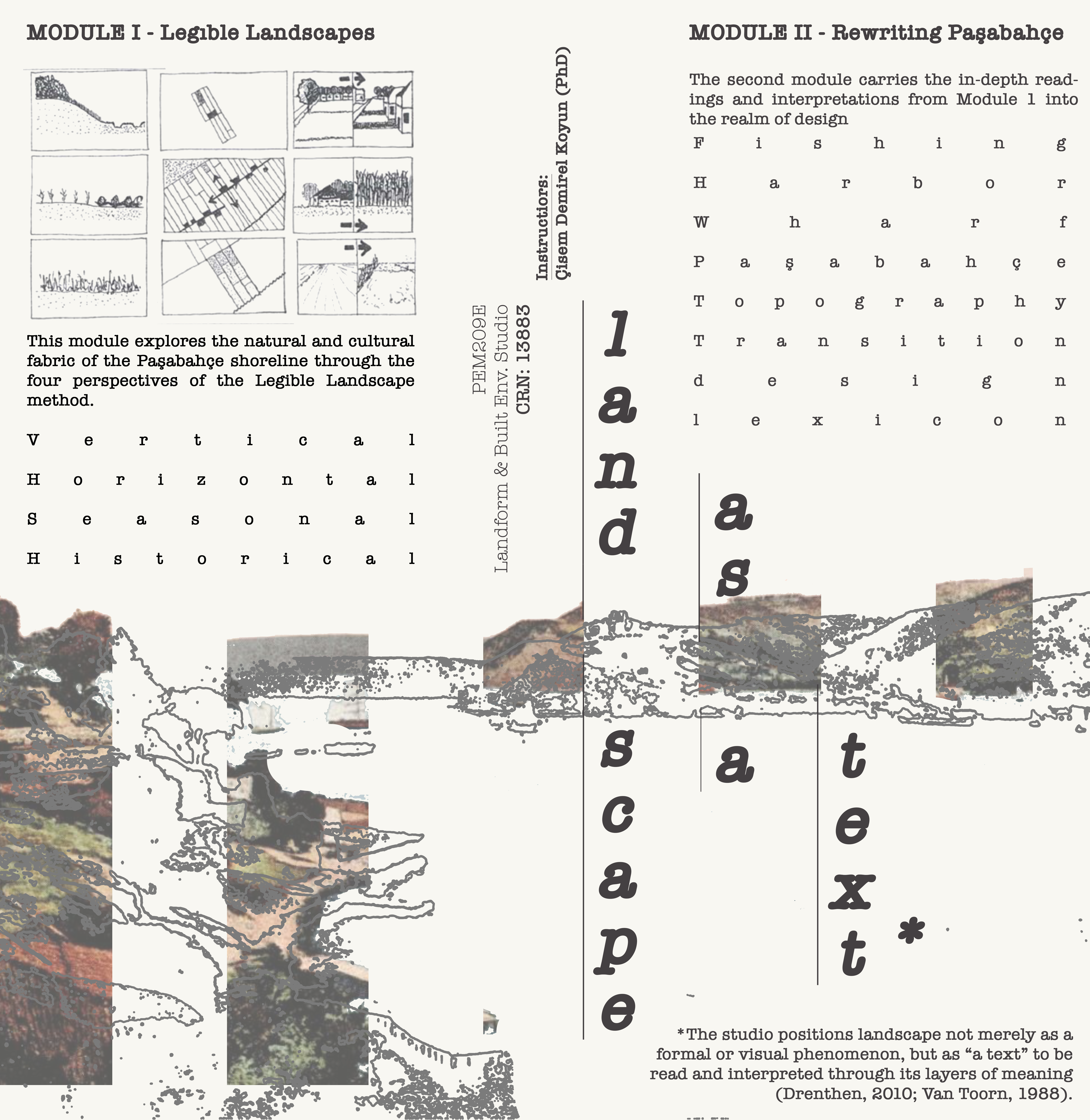 Landscape Design II [Whose landscape is this?] Poster